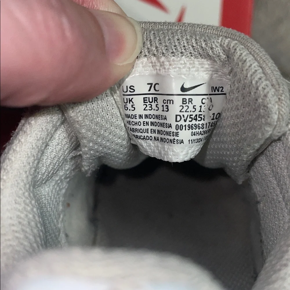 Nike Court Borough Low Recraft (TD), Toddler Size 7c - Picture 10 of 11